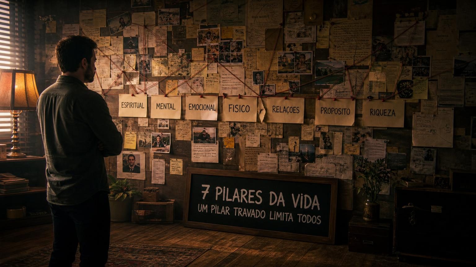 Capa do artigo Os 7 pilares da vida: o que sustenta uma vida próspera